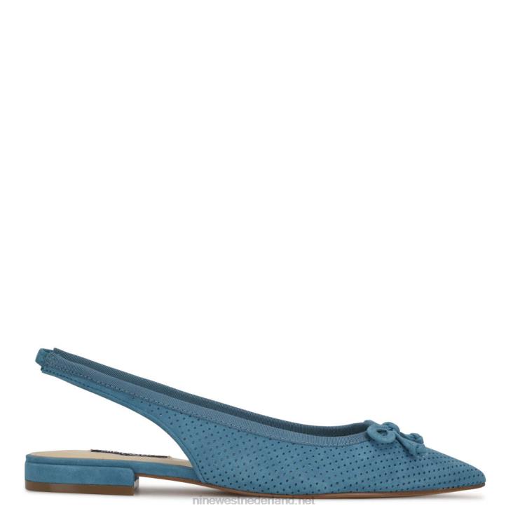 livi slingback flats met puntige neus Nine West 62LB1063