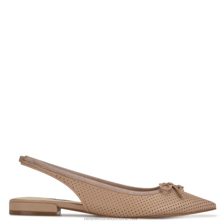 livi slingback flats met puntige neus Nine West 62LB2343