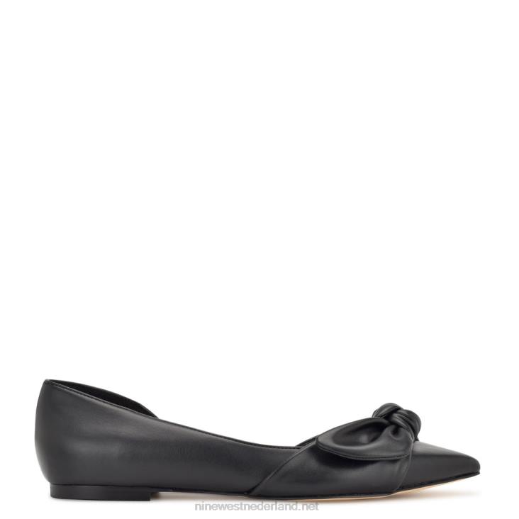 bannie d'orsay flats Nine West 62LB2271 zwart