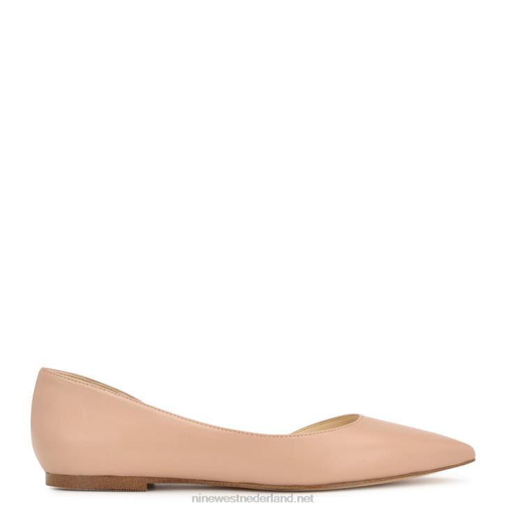 blaha d'orsay flats Nine West 62LB2268 nauwelijks nude leer