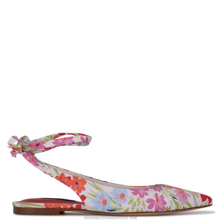 bop enkel wrap puntige teen flats Nine West 62LB2324