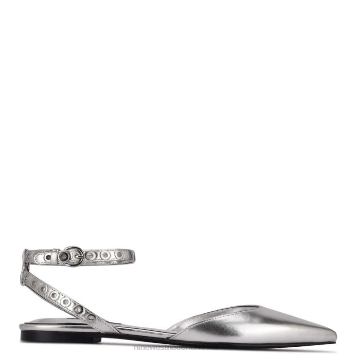 brez enkelbandje puntige teen flats Nine West 62LB2341