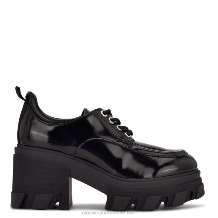 daniel hak lug zool oxford Nine West 62LB2318 zwart patent