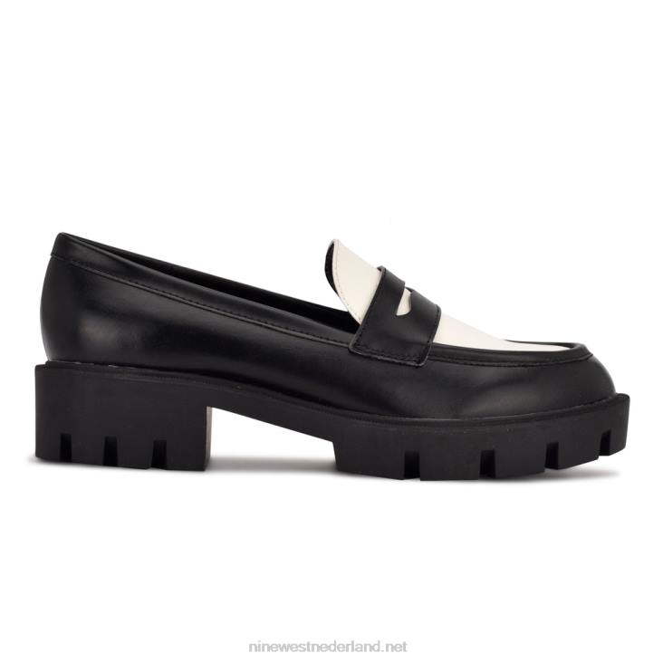 maibel instap loafers Nine West 62LB2078 pikzwart
