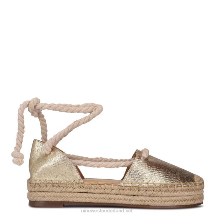 meaks espadrilles met enkelomslag Nine West 62LB2326