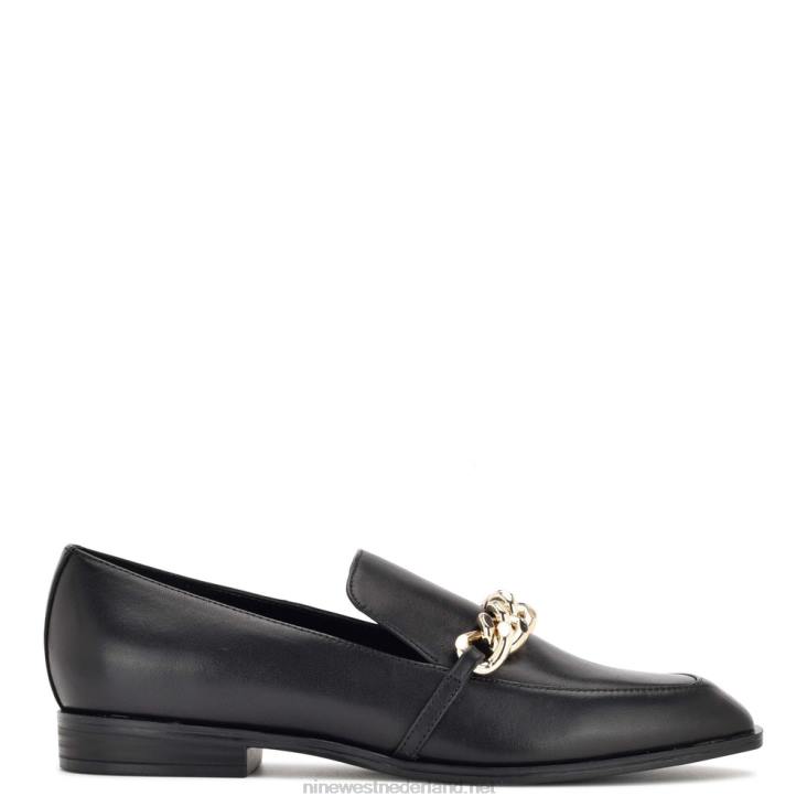 onxe loafers Nine West 62LB2320 zwart leer