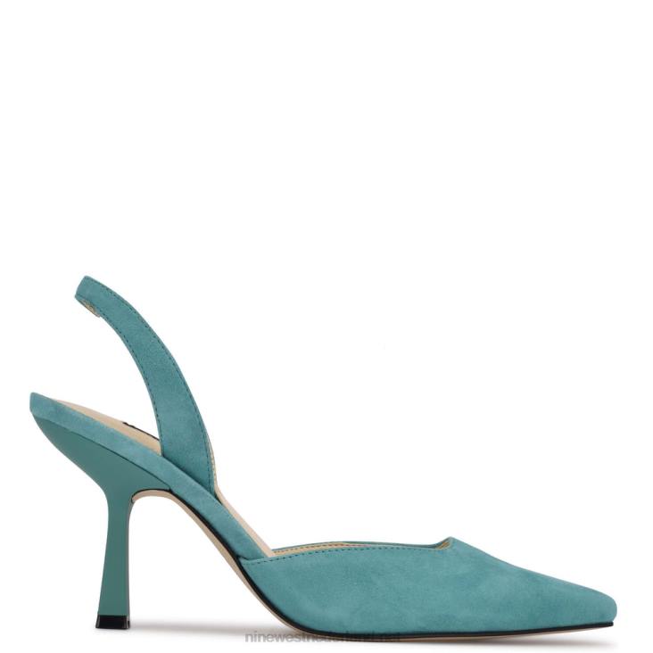 Haast je met slingbacks met hak en hak Nine West 62LB1057