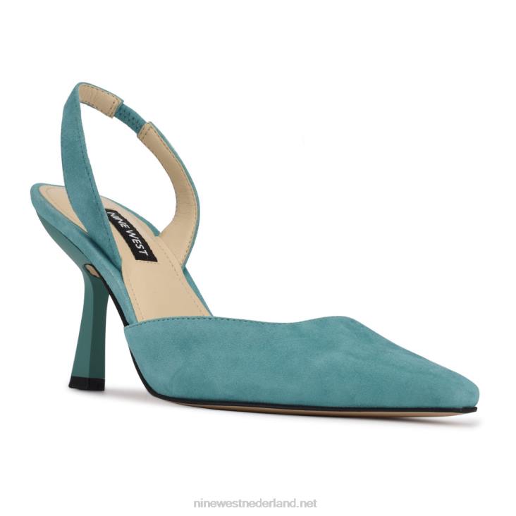 Haast je met slingbacks met hak en hak Nine West 62LB1057