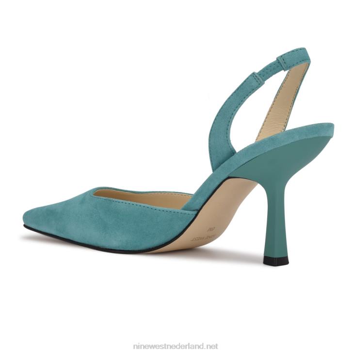 Haast je met slingbacks met hak en hak Nine West 62LB1057