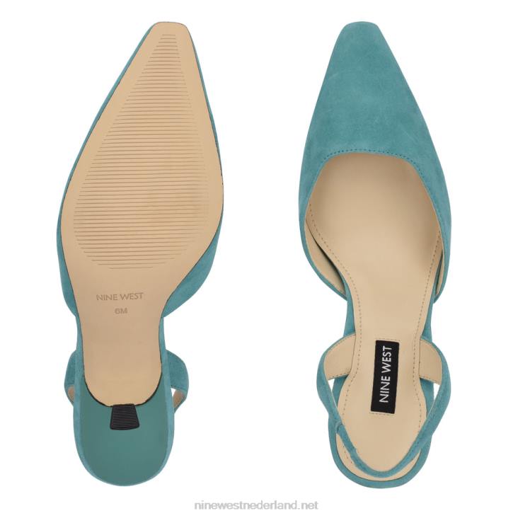 Haast je met slingbacks met hak en hak Nine West 62LB1057