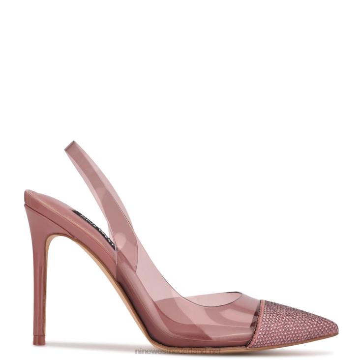 francin slingback pumps Nine West 62LB1108 roze/helder