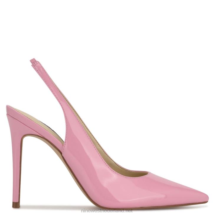 slingback pumps met puntige neus en veren Nine West 62LB1669