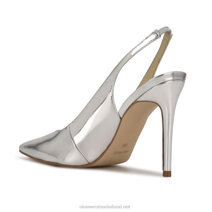slingback pumps met puntige neus en veren Nine West 62LB1682