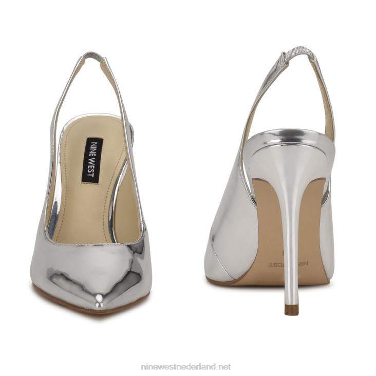 slingback pumps met puntige neus en veren Nine West 62LB1682