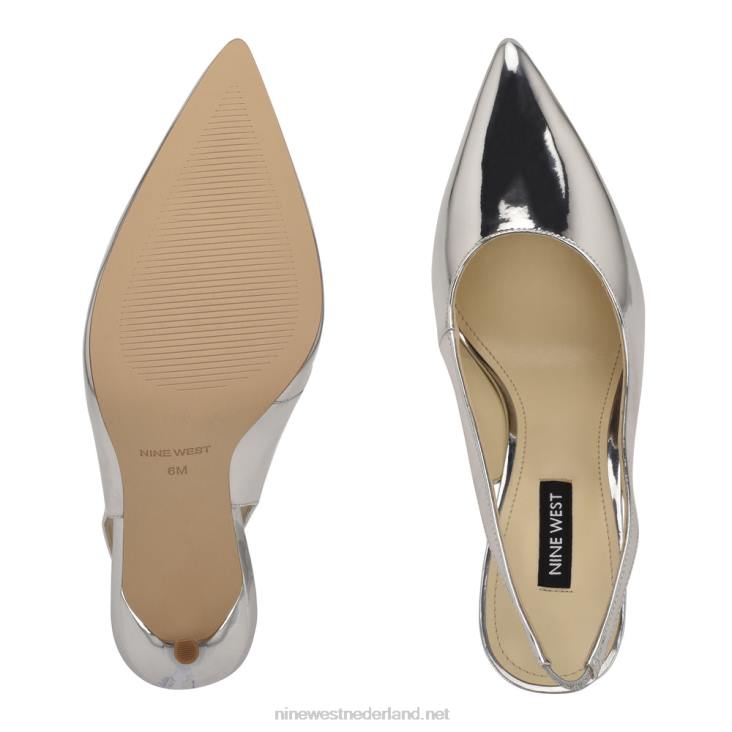 slingback pumps met puntige neus en veren Nine West 62LB1682