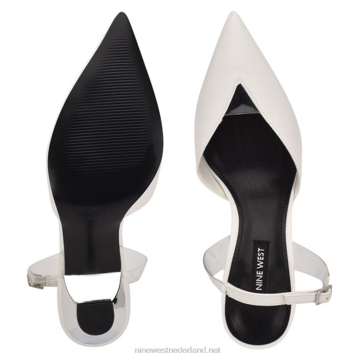 warme slingbacks met puntige neus en hakken Nine West 62LB1127