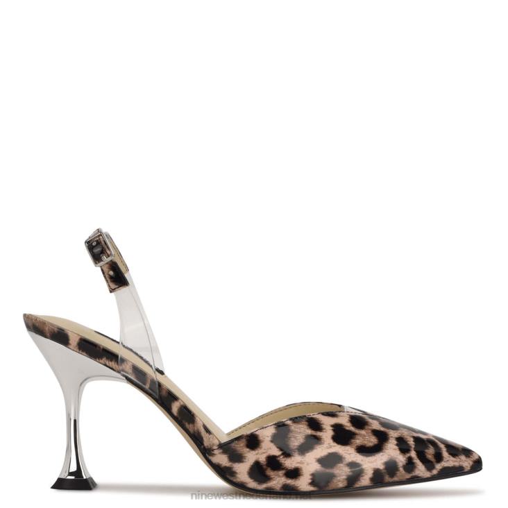 warme slingbacks met puntige neus en hakken Nine West 62LB1248