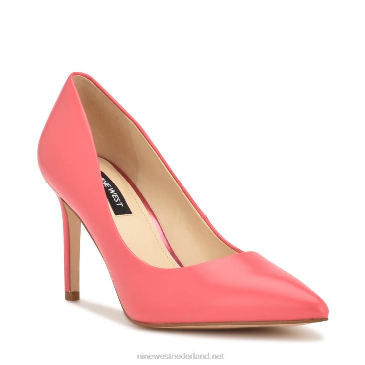 ezra pumps met spitse neus Nine West 62LB1183 koraal