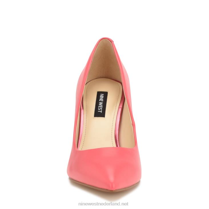 ezra pumps met spitse neus Nine West 62LB1183 koraal