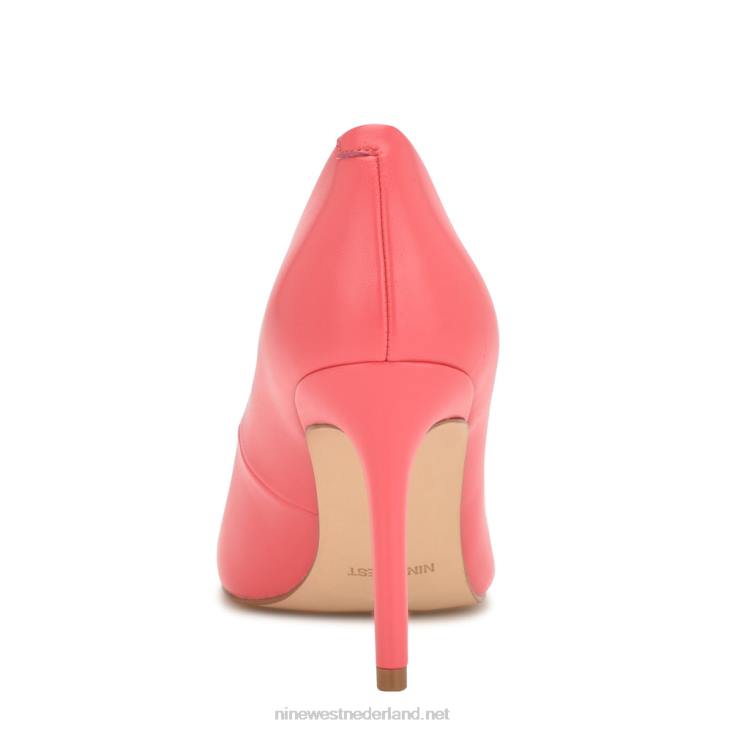 ezra pumps met spitse neus Nine West 62LB1183 koraal
