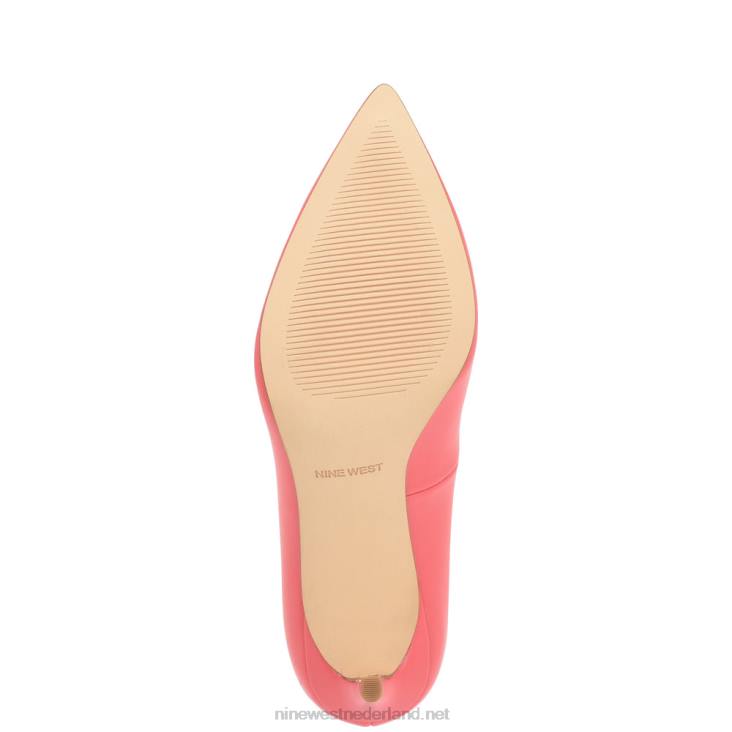 ezra pumps met spitse neus Nine West 62LB1183 koraal