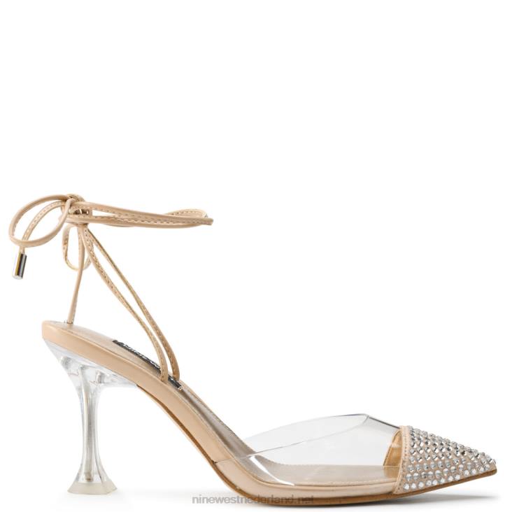 haina pumps met enkelbandjes Nine West 62LB1240 roze/helder