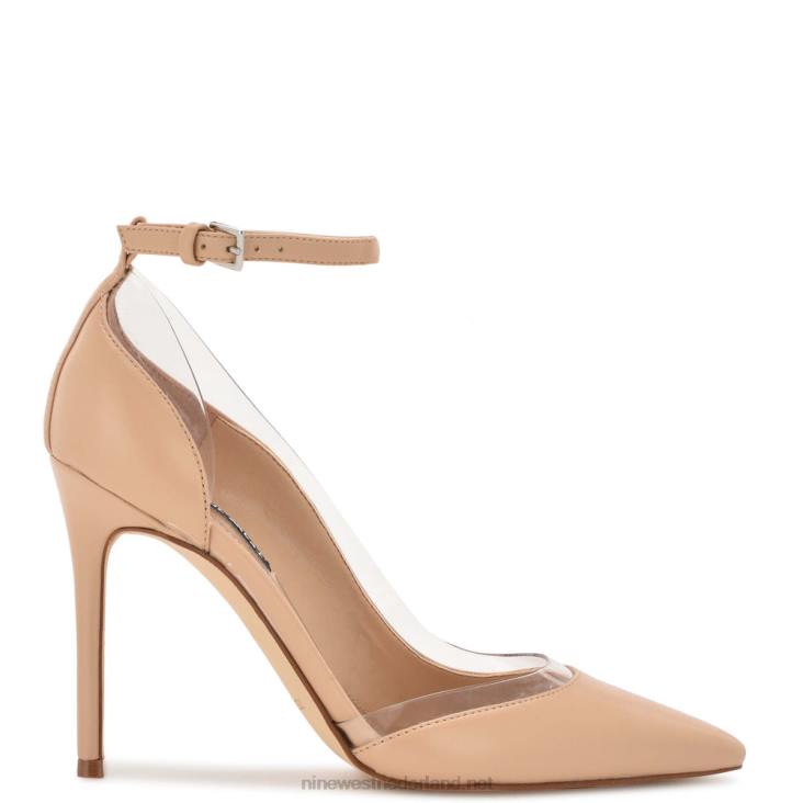 freze pumps met enkelbandje Nine West 62LB1334 warme blos