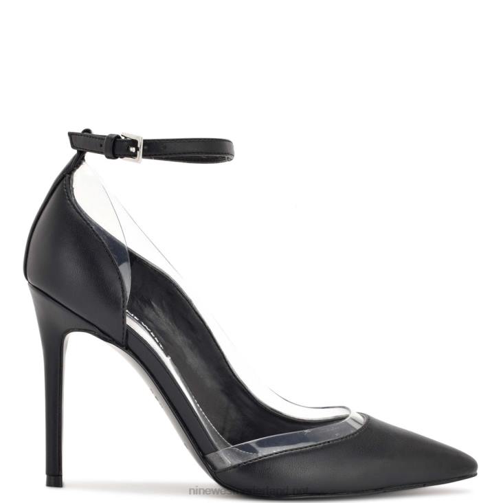 freze pumps met enkelbandje Nine West 62LB1337 zwart
