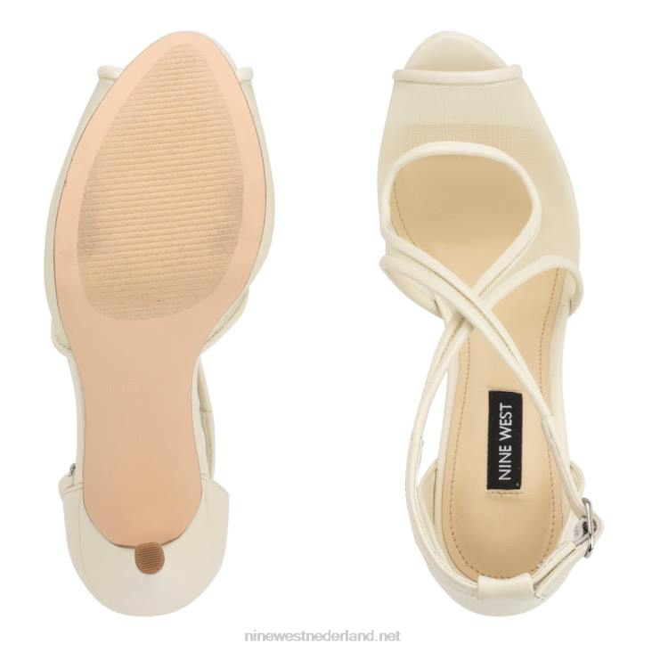 hanya peep toe platform pumps Nine West 62LB1264 chique creme