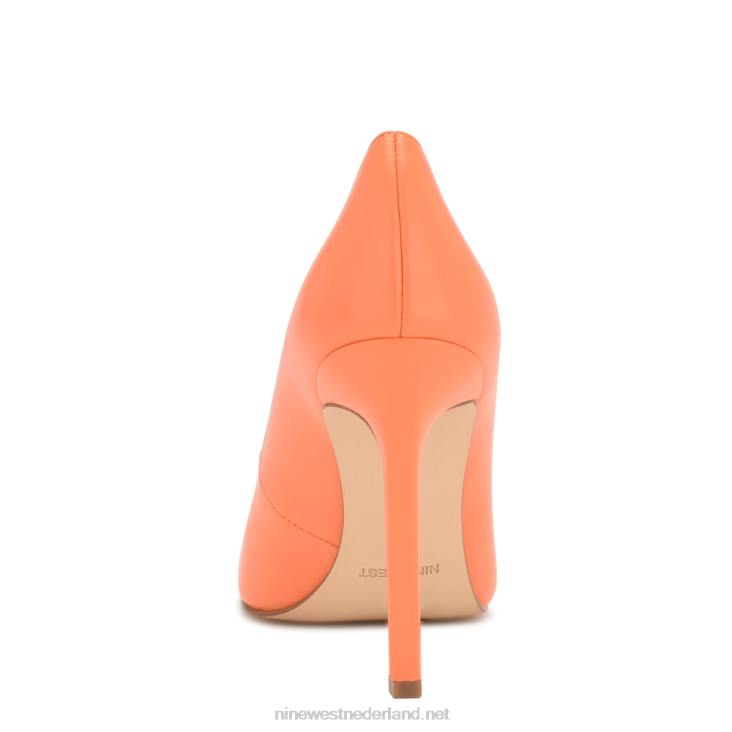 tatiana pumps met spitse neus Nine West 62LB1256 perfecte sinaasappel