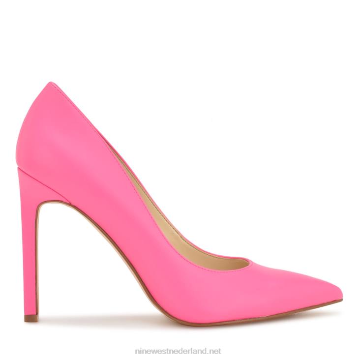 tatiana pumps met spitse neus Nine West 62LB1257 Neon roze