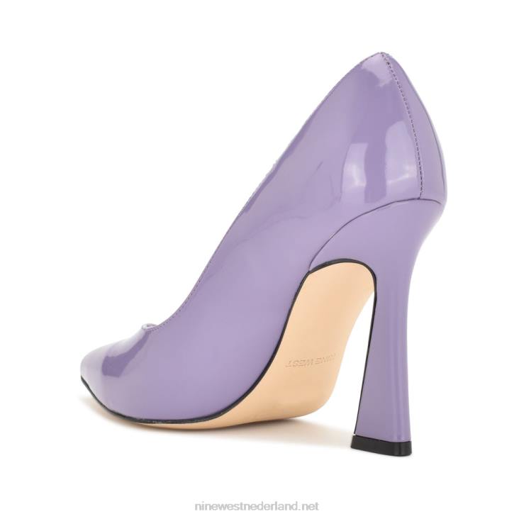 toba pumps met spitse neus Nine West 62LB1330 lichtpaars patent