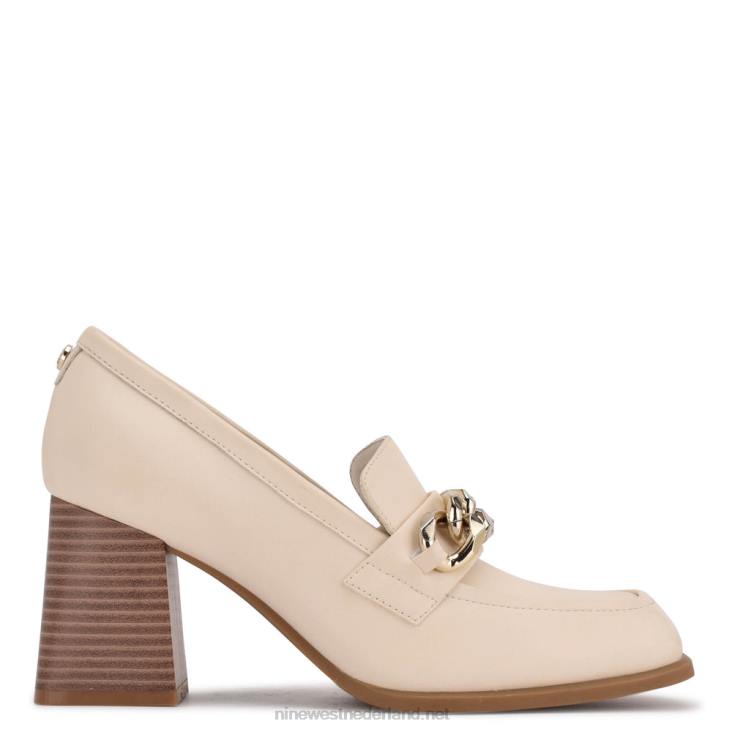 zynga loafers met hak Nine West 62LB1234 chique creme