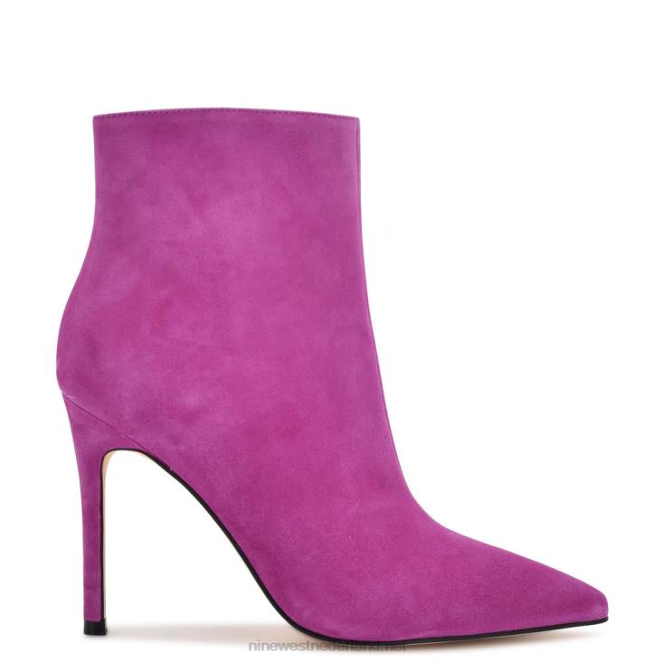 farrah geklede laarsjes Nine West 62LB950 magenta suède