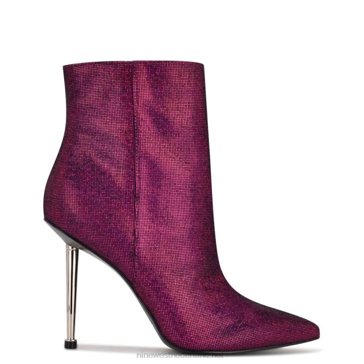 laarsjes proberen Nine West 62LB922 roze holografisch