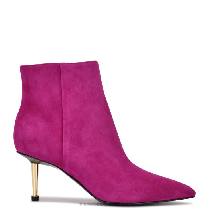 ritaa geklede laarsjes Nine West 62LB923 roze suède