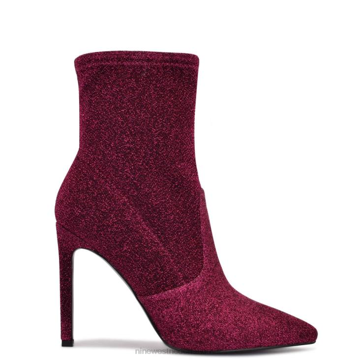 teoy geklede laarsjes Nine West 62LB1535 roze metaal