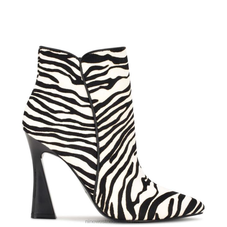 torrie jurk laarsjes Nine West 62LB1510 zebra haarkalf