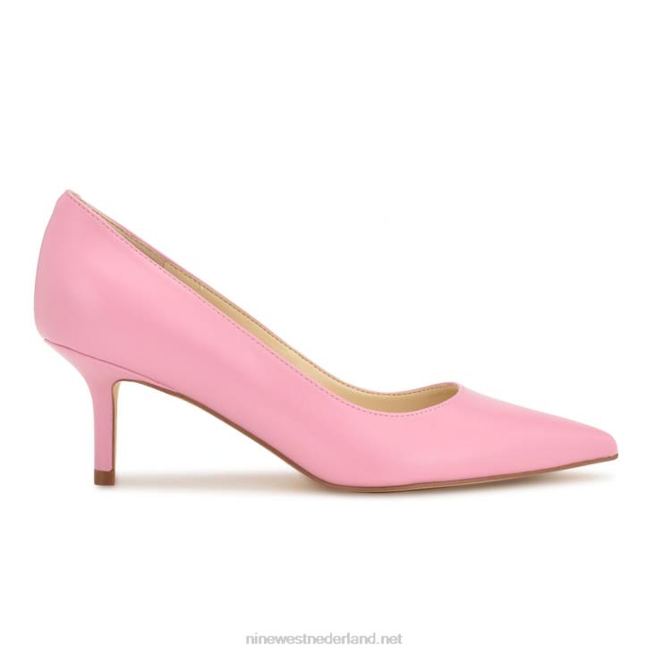 arlene pumps met spitse neus Nine West 62LB1741 roze