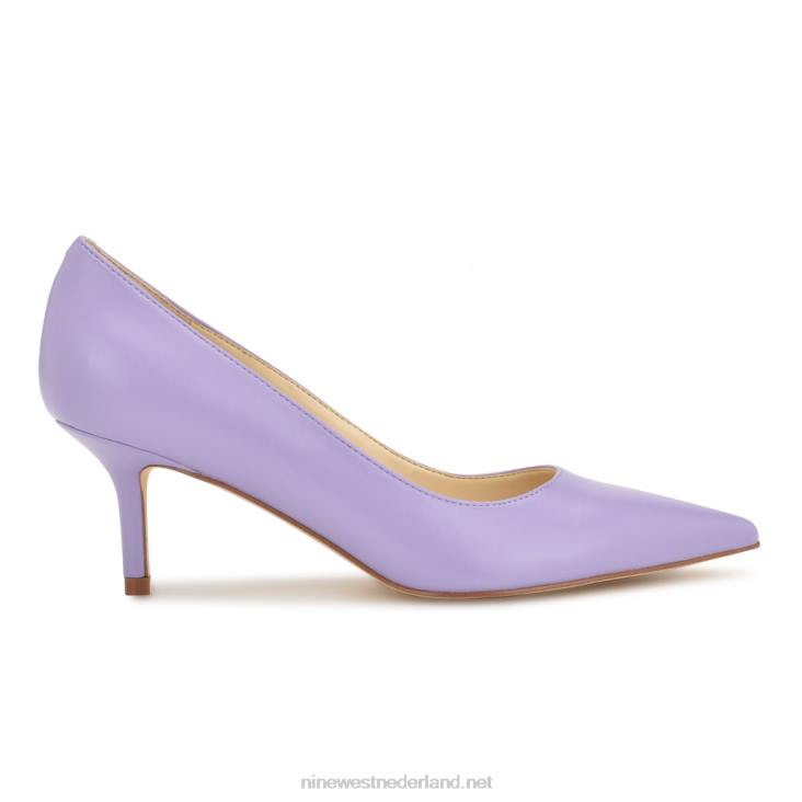 arlene pumps met spitse neus Nine West 62LB1742 lichtpaars