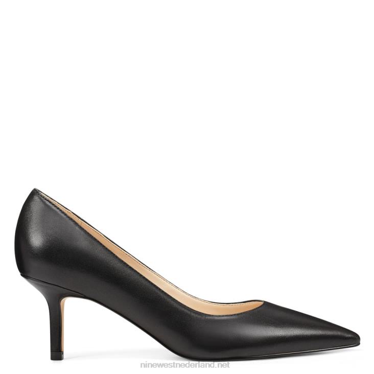 arlene pumps met spitse neus Nine West 62LB2369 zwart leer
