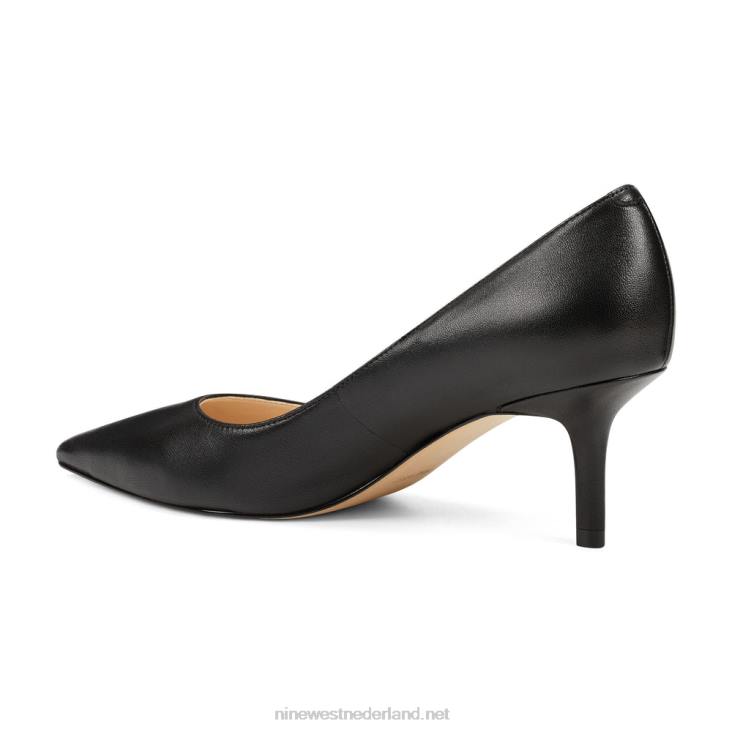 arlene pumps met spitse neus Nine West 62LB2369 zwart leer