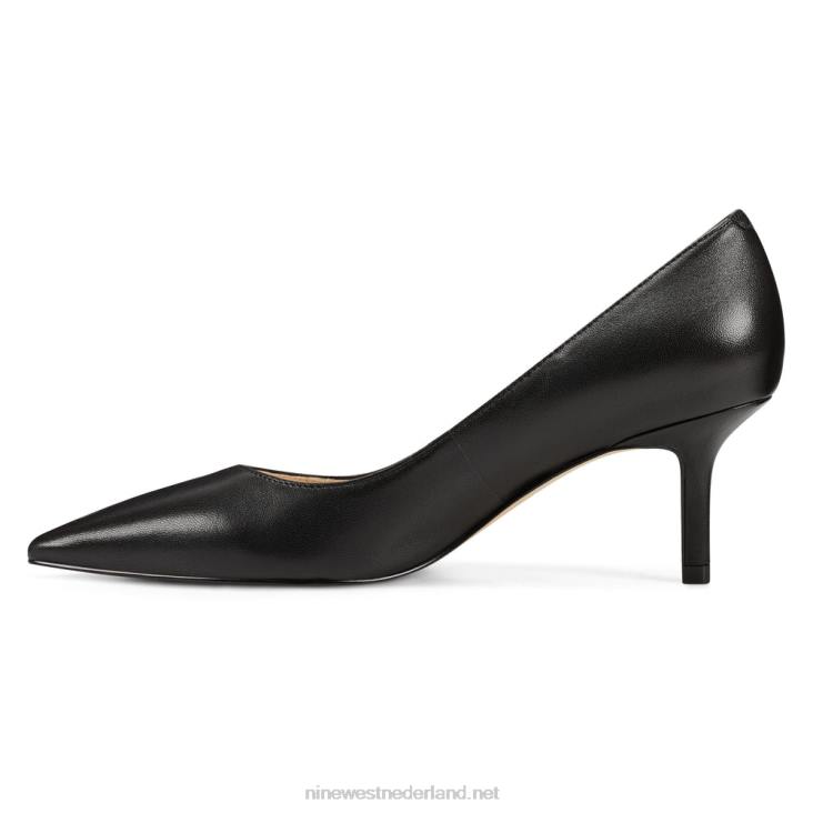 arlene pumps met spitse neus Nine West 62LB2369 zwart leer