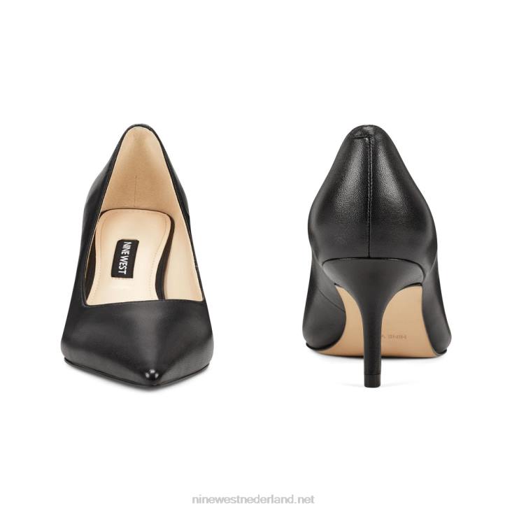 arlene pumps met spitse neus Nine West 62LB2369 zwart leer