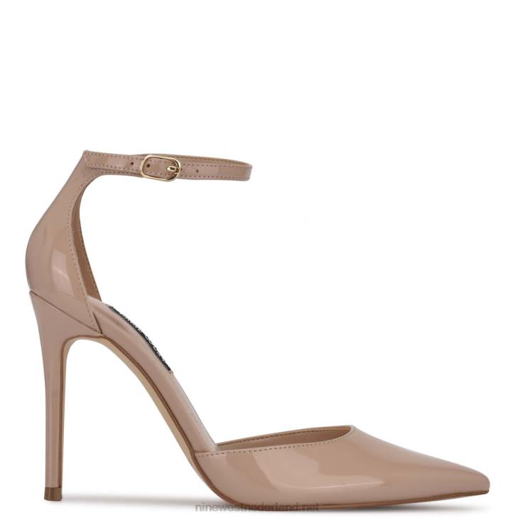 faiz pumps met spitse neus en enkelbandje Nine West 62LB1465 amper naakt