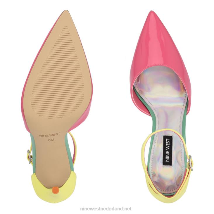 faiz pumps met spitse neus en enkelbandje Nine West 62LB977