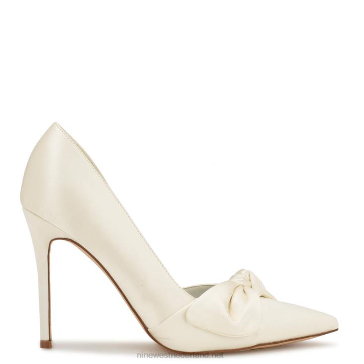 fanz d'orsay pumps Nine West 62LB1594 ivoor satijn