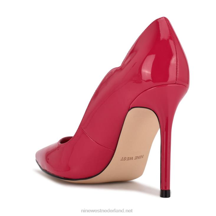foxy pumps met spitse neus Nine West 62LB926 magenta patent