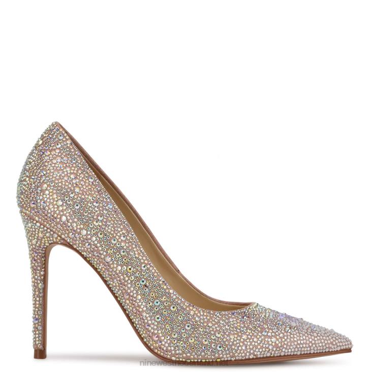 frisse strass pumps met spitse neus Nine West 62LB1689
