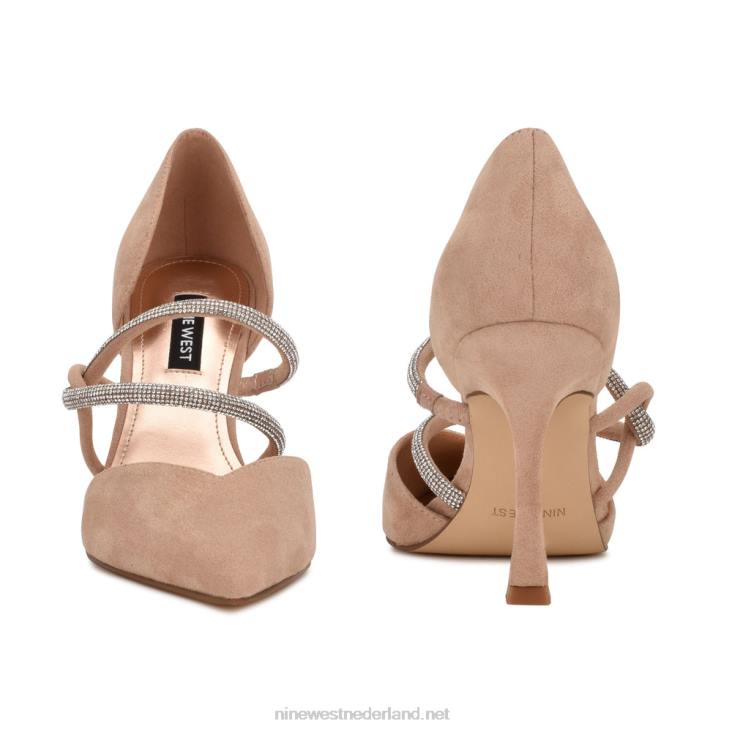 sparks jurk pumps Nine West 62LB1434 nauwelijks nude suède